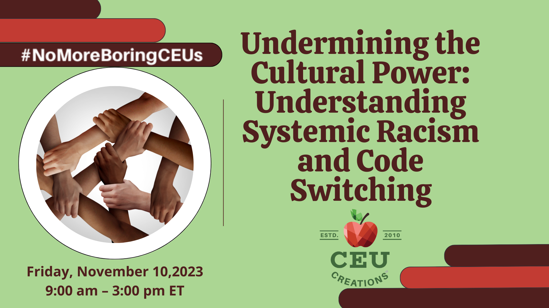 Undermining the Cultural Power: Understanding Systemic Racism and Code ...