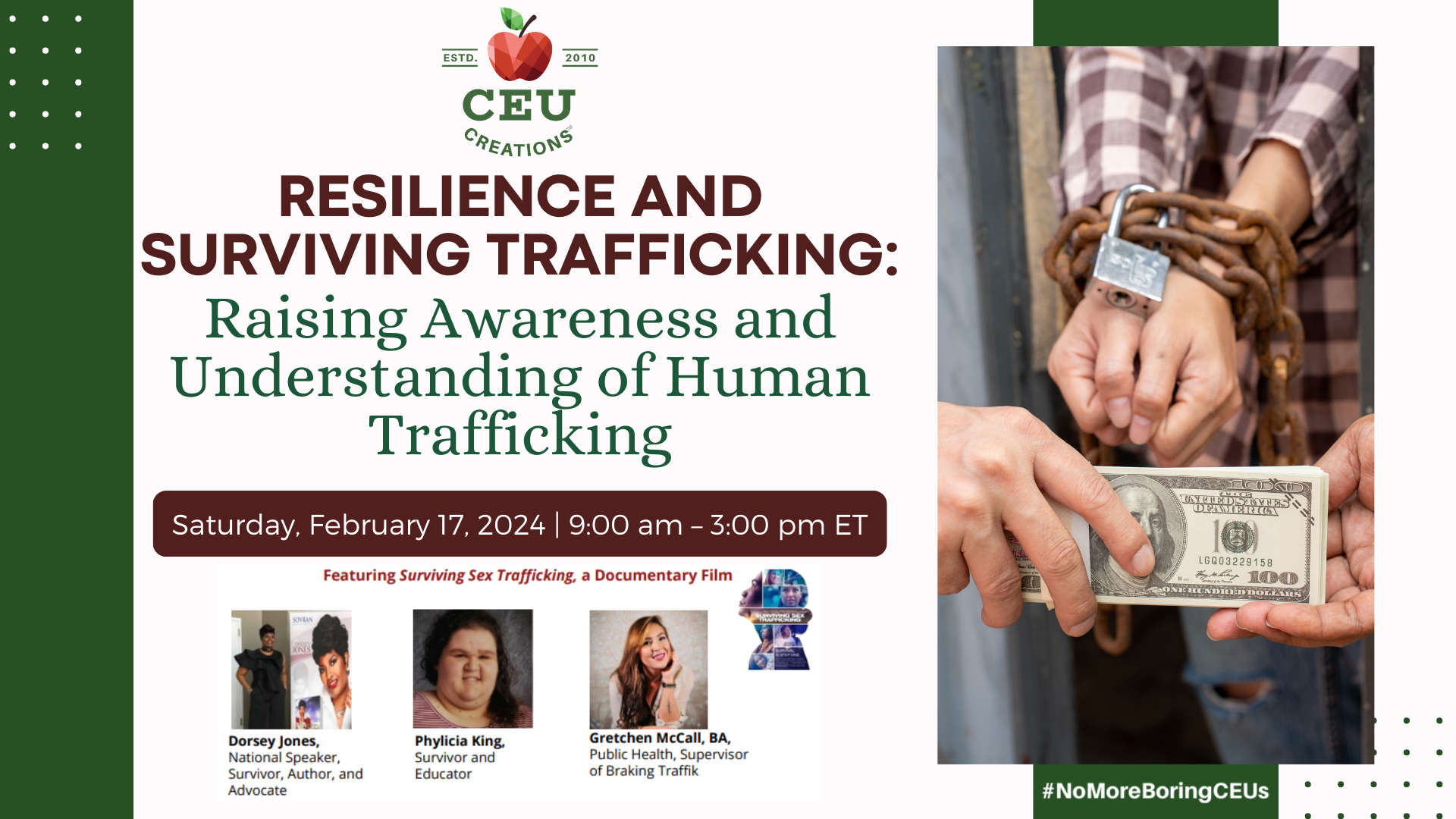 Resilience And Surviving Trafficking Raising Awareness And Understanding Of Human Trafficking 8711