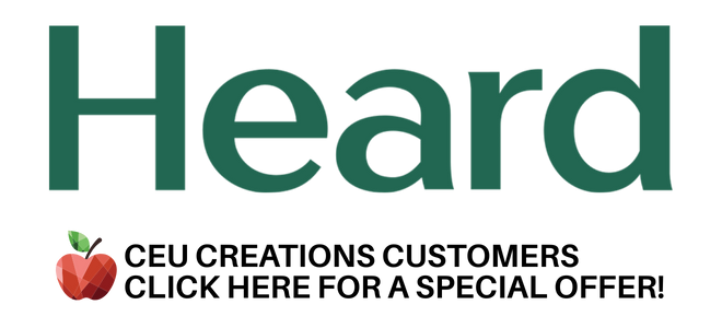 Heard logo with special offer