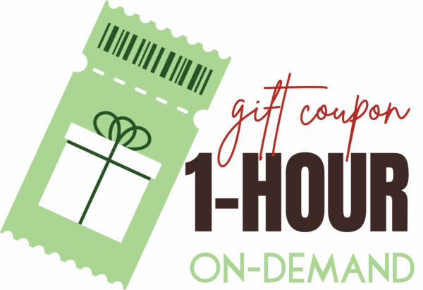 gift coupon 1-hour ODL