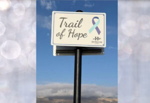 Trail of Hope trailhead sign